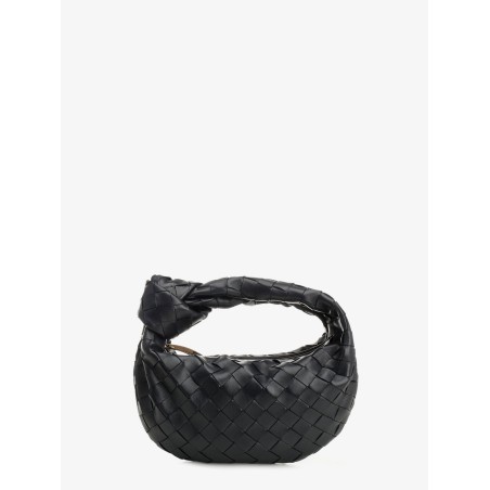 Mini Jodie leather handbag with Intrecciato motif