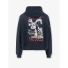 Paly cotton sweatshirt with Destroyed effect