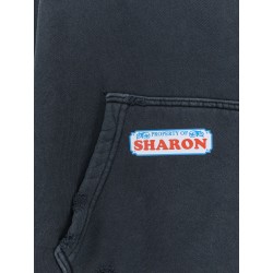 Paly cotton sweatshirt with Destroyed effect