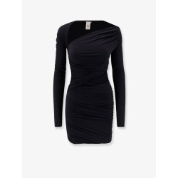 Pat mini dress with drapery