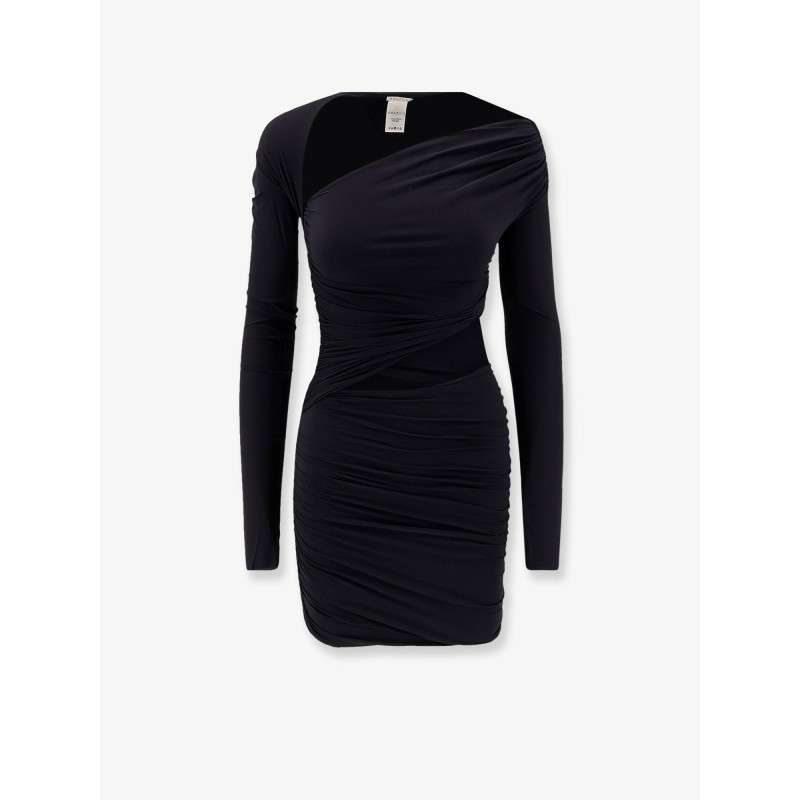 Pat mini dress with drapery