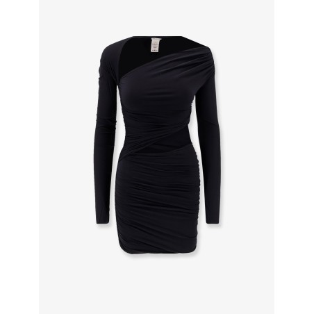 Pat mini dress with drapery