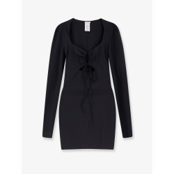 Nil stretch fabric mini dress