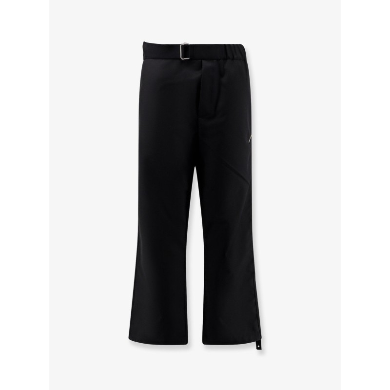 Regs wool blend trousers