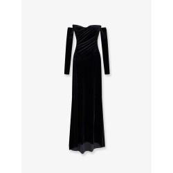 Julien velvet long dress