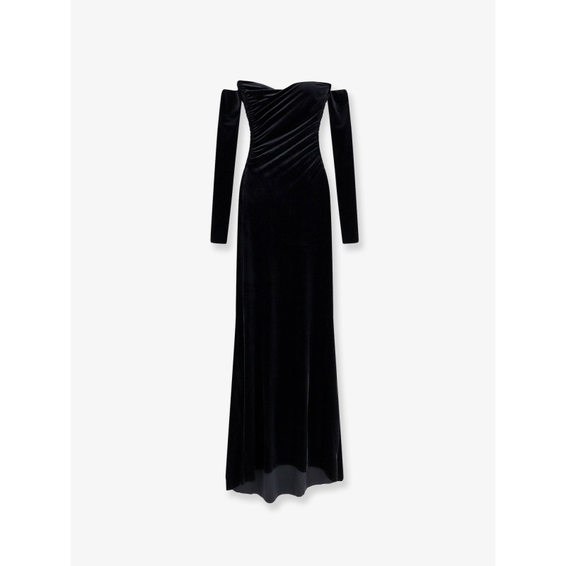 Julien velvet long dress