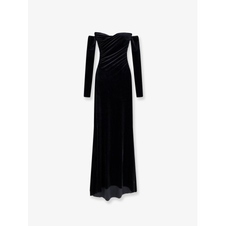 Julien velvet long dress