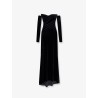 Julien velvet long dress