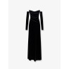 Julien velvet long dress