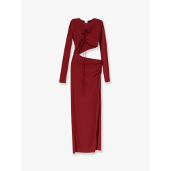 Maggie stretch fabric long dress