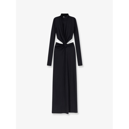 Leonie stretch fabric long dress