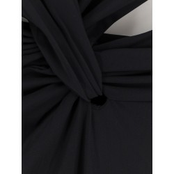Leonie stretch fabric long dress