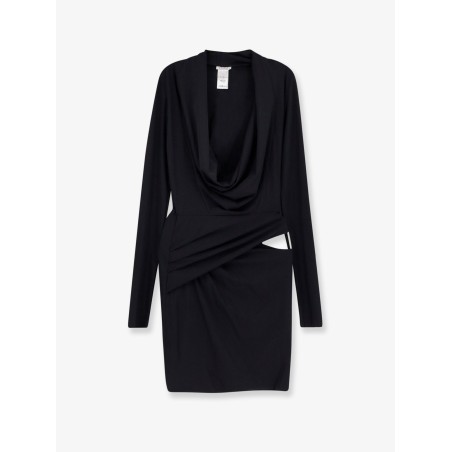 Thea stretch fabric mini dress