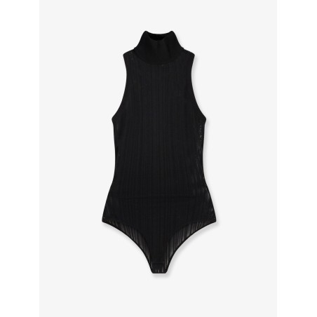 Blair perforated fabric body top