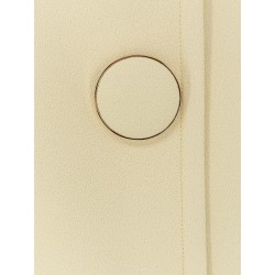 Viscose vest with maxi buttons