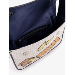 Tommy Beaded Bag shoulder bag with all-over beads