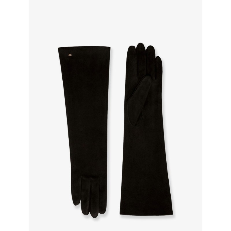 Afide long suede gloves