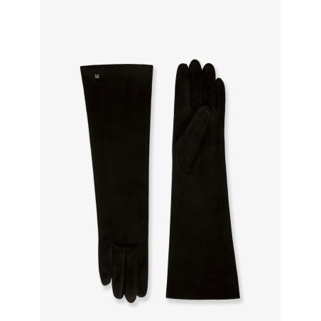 Afide long suede gloves