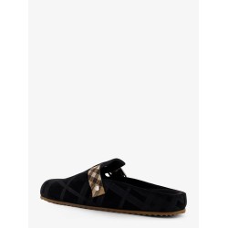 Urchin low velvet sandals
