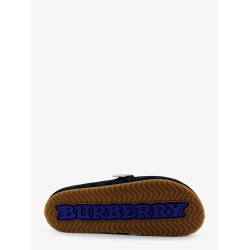 Urchin low velvet sandals