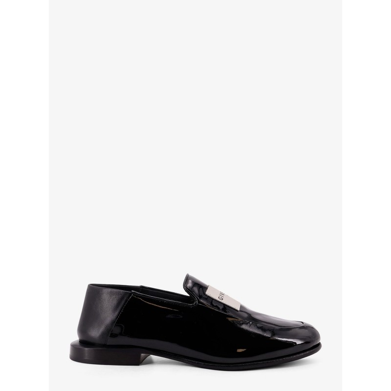 Patent leather loafers