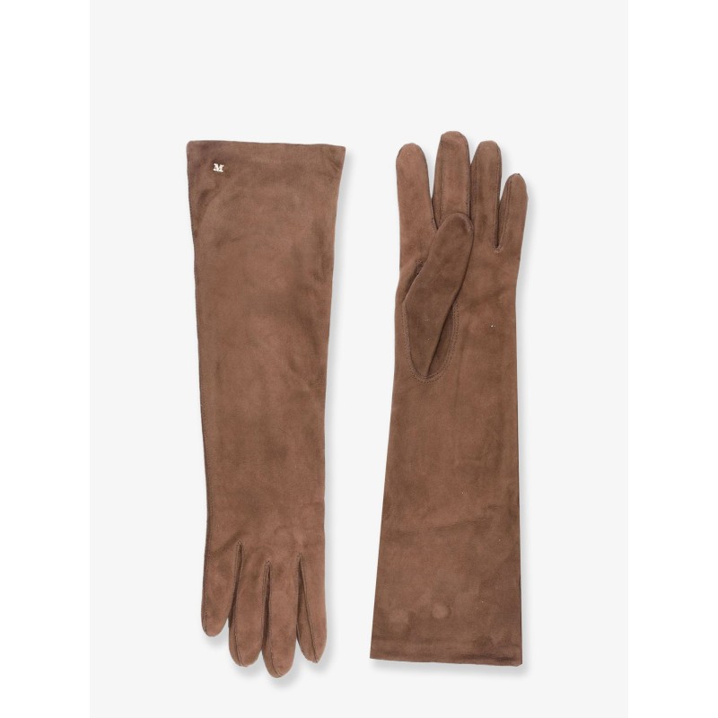 Afide long suede gloves