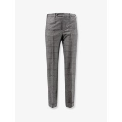 Madras virgin wool trousers