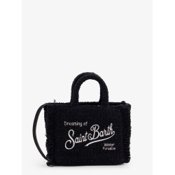 Vanity crossbody bag with embroidered logo on the front