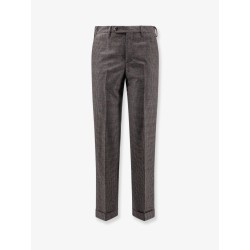 Madras wool trousers