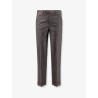 Madras wool trousers