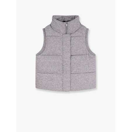 Focrina virgin wool and cashmere sleeveless jacket