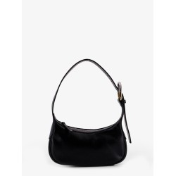 Leather shoulder bag