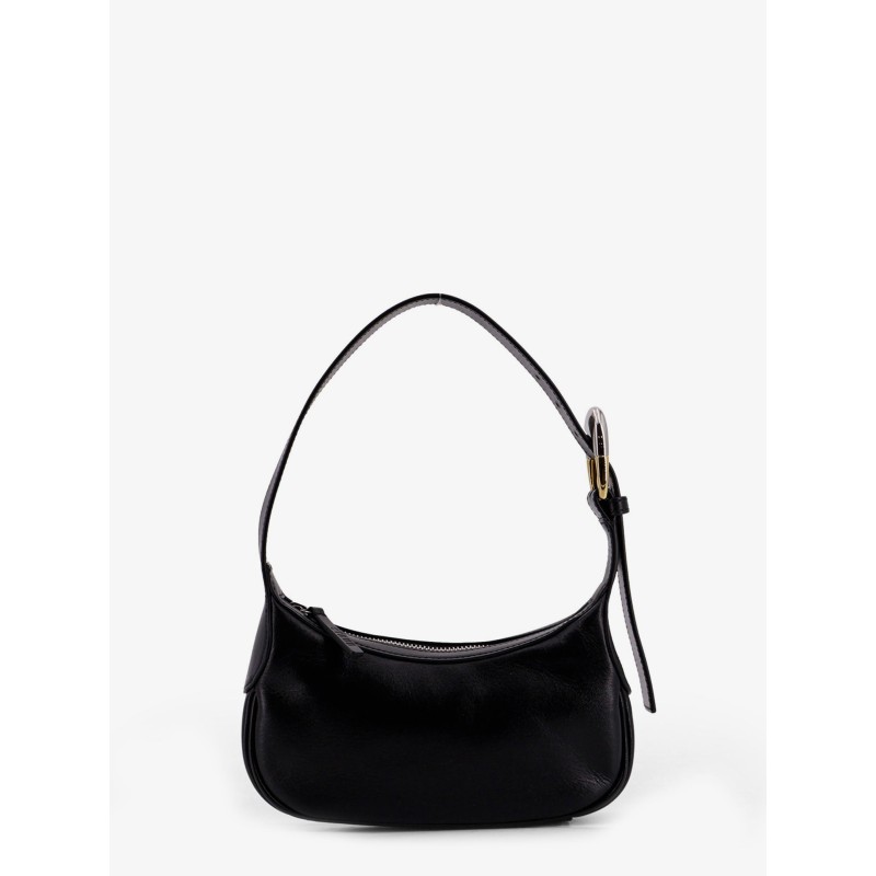Leather shoulder bag