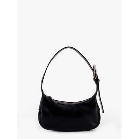 Leather shoulder bag