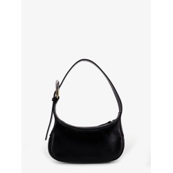 Leather shoulder bag