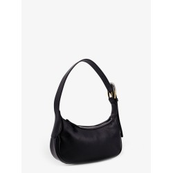 Leather shoulder bag