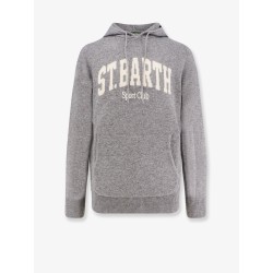 Hooded wool blend sweater