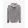 Hooded wool blend sweater