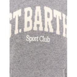 Hooded wool blend sweater