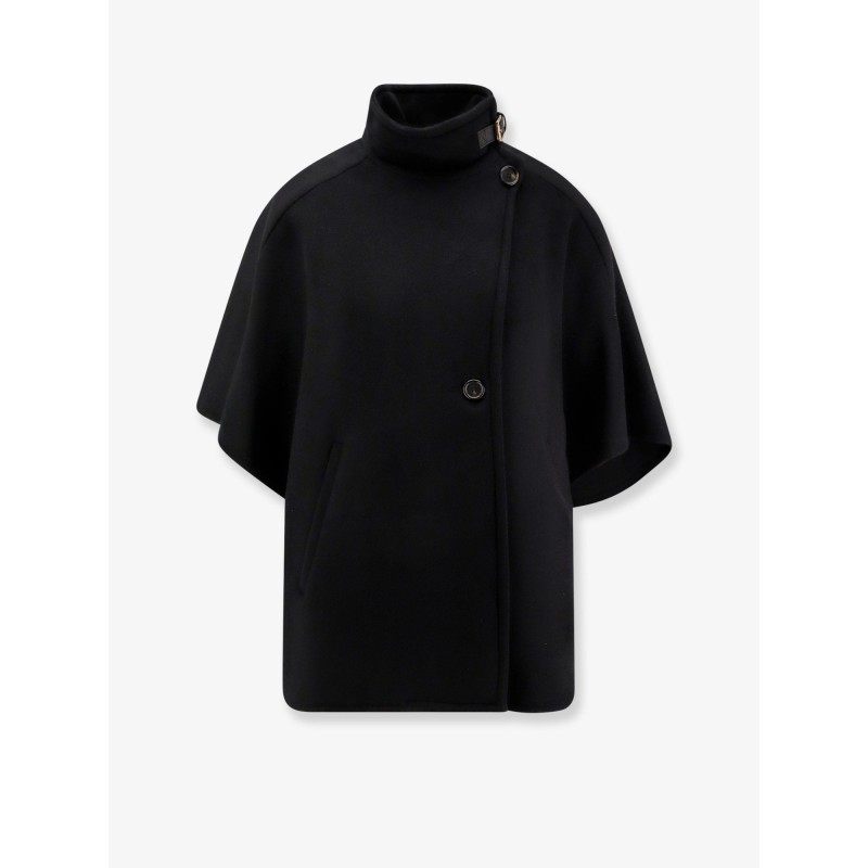 Hand-sewn Derrik cashmere cape