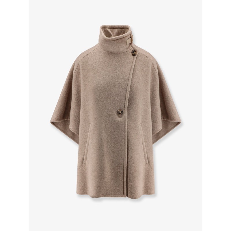 Hand-sewn Derrik cashmere cape