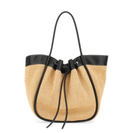 XL TOTE BAG WITH RUFFLES