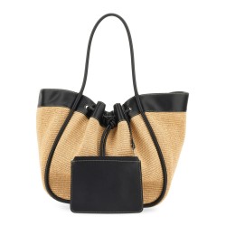 XL TOTE BAG WITH RUFFLES