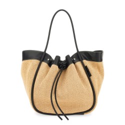 XL TOTE BAG WITH RUFFLES