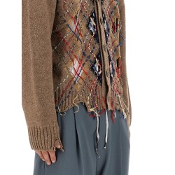 CARDIGAN WITH DIAMOND PATTERN