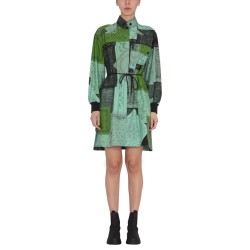 DRESS WITH PAISLEY PATTERN