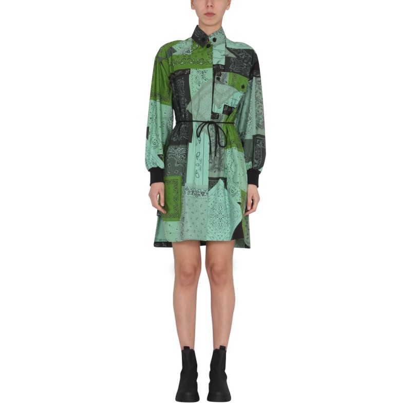 DRESS WITH PAISLEY PATTERN