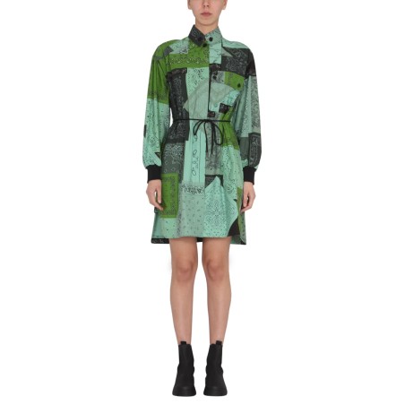 DRESS WITH PAISLEY PATTERN