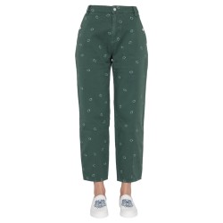 PANTS WITH PAISLEY PATTERN