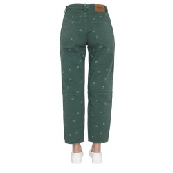 PANTS WITH PAISLEY PATTERN